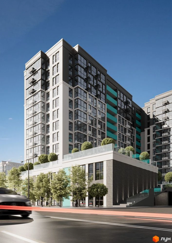 1-bedroom apartment in the "Smart City 3" residential complex