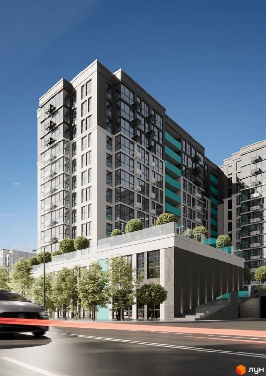 1-bedroom apartment in the "Smart City 3" residential complex