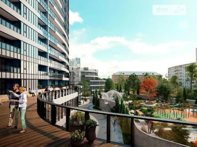 Sale of 1-room apartment 45 sq. m on Mykola Mikhnovsky Blvd. 13A