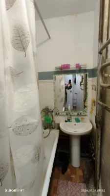 No commission! Cozy 2-room apartment (gas, electricity on one line with hospital)