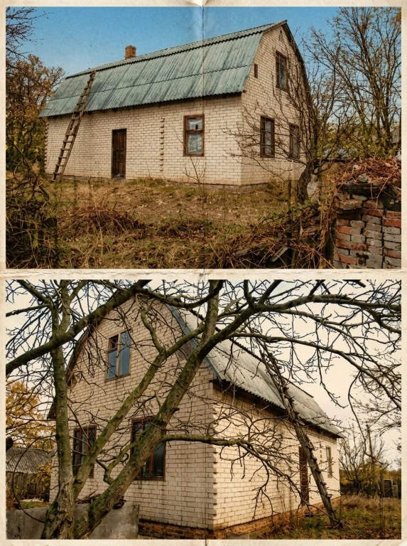 Land plot with a house