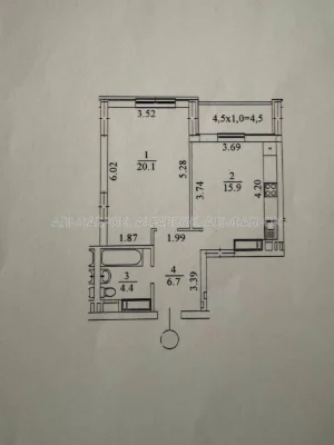 Street address: Saperno-Slobidska Street, 24, Holosiivsky District, Landmark: S