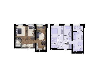 Apartment for Sale in Tzhyliv