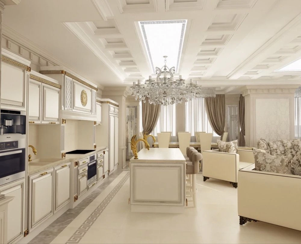 Продаж квартири в Печерську, Леся Українки 177 м² в стилі Бароко