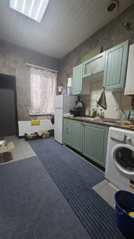 1-room apartment with central heating and own yard
