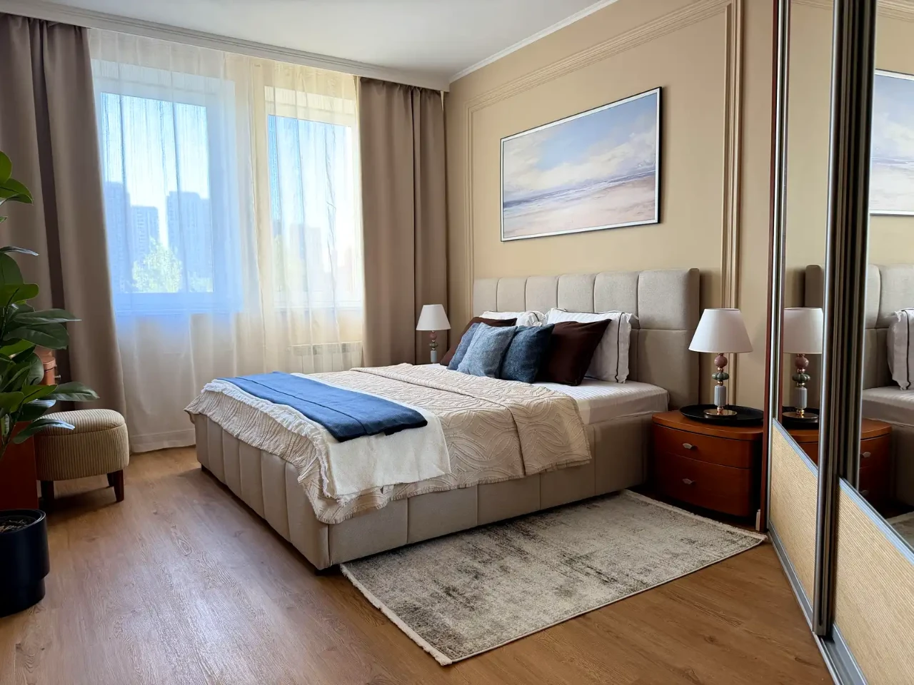 Apartment for rent, 3 rooms, 100 m2, 2nd floor
