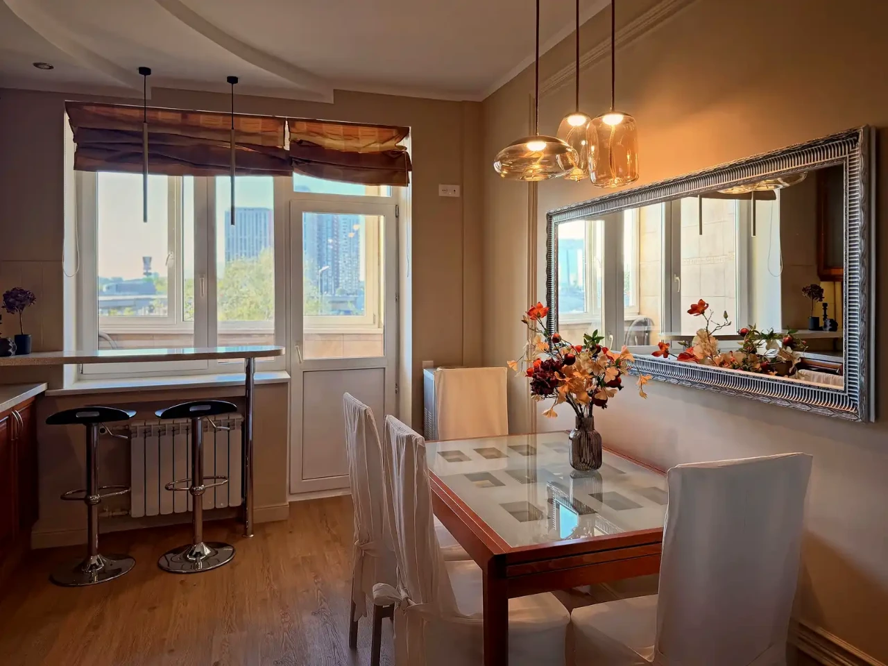 Apartment for rent, 3 rooms, 100 m2, 2nd floor