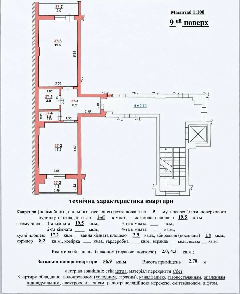 Продажа 1-комнатной квартиры, ЖК ул. Тернопольская, 21, новостройка с