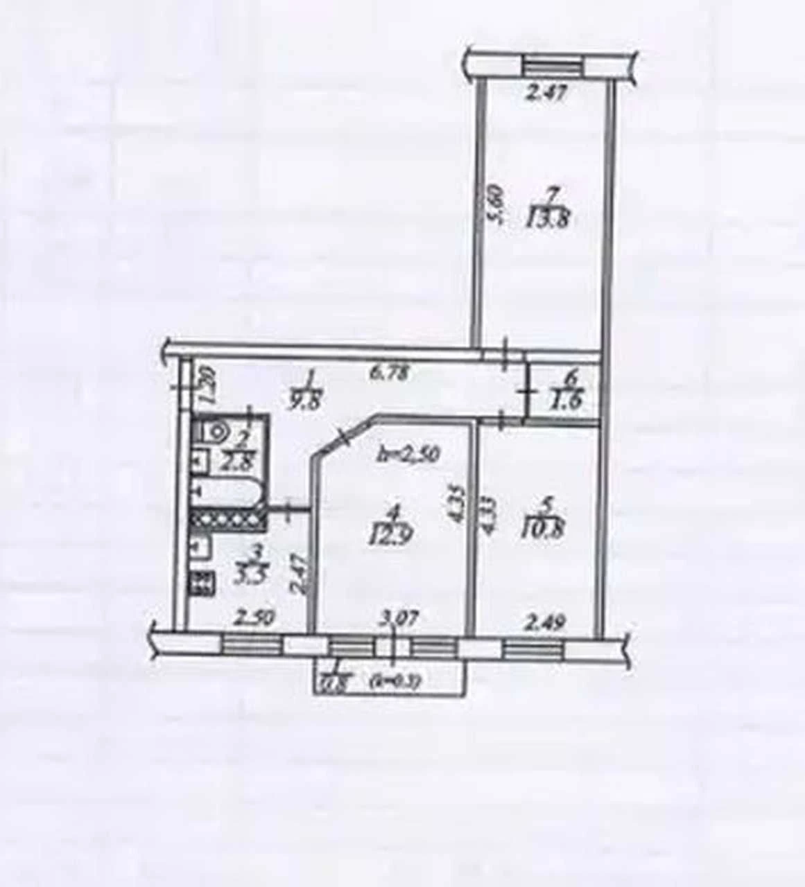 For sale 3-room apartment with renovation, Slobodzhansky Avenue / Kalinova Street