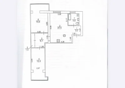 For Sale: 3-bedroom apartment, Podstantsiya