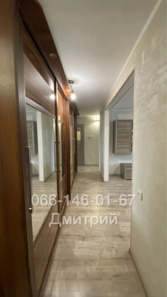 3-room apartment 65 sq m with renovation, furniture and appliances. T