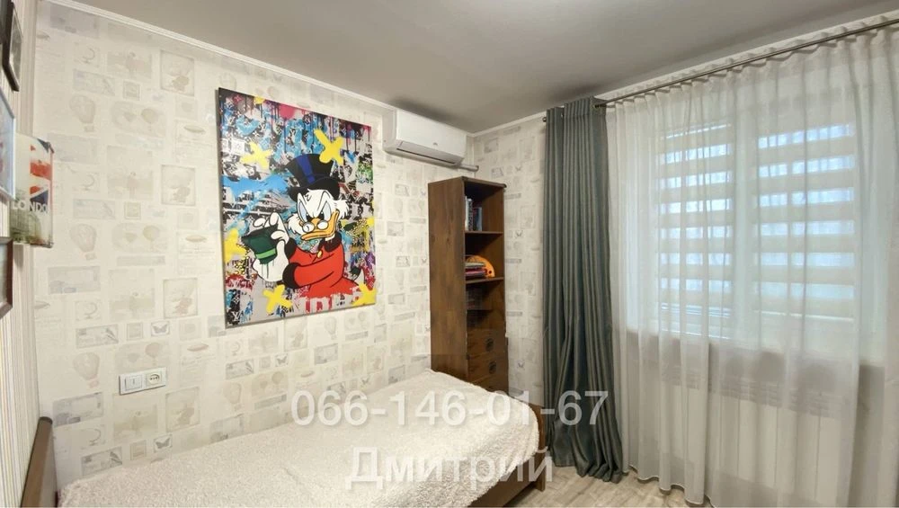 3-room apartment 65 sq m with renovation, furniture and appliances. T