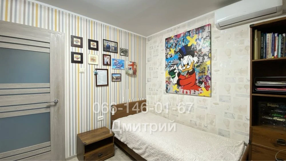 3-room apartment 65 sq m with renovation, furniture and appliances. T