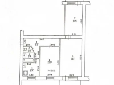 Apartment. Kharkiv, Poltavsky Shliakh st.
