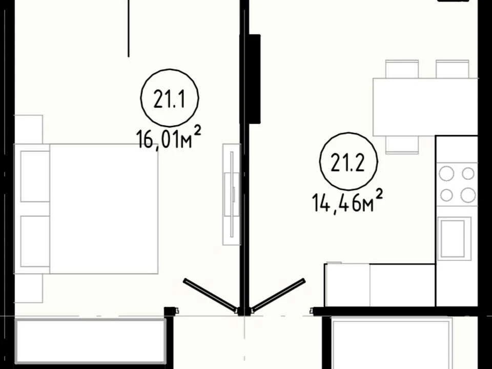Apartment. Ivano-Frankivsk, Vovchynetska st.