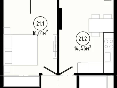 Apartment. Ivano-Frankivsk, Vovchynetska st.