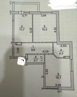 Продаж 2-к квартири 61м2 ЖК Кришталеві Джерела вул. Академік