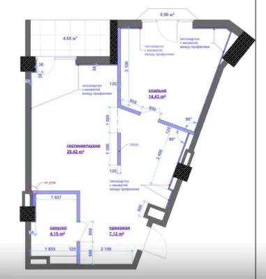 Apartment for sale, 1 room, 57 m², view of the sea, ЖК Миконос 10 ст Фонт
