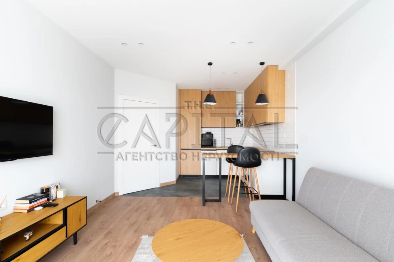 Видова 1-комнатная квартира 41,1 м² в ЖК «Нова Англія», дом «Ньюкасл»