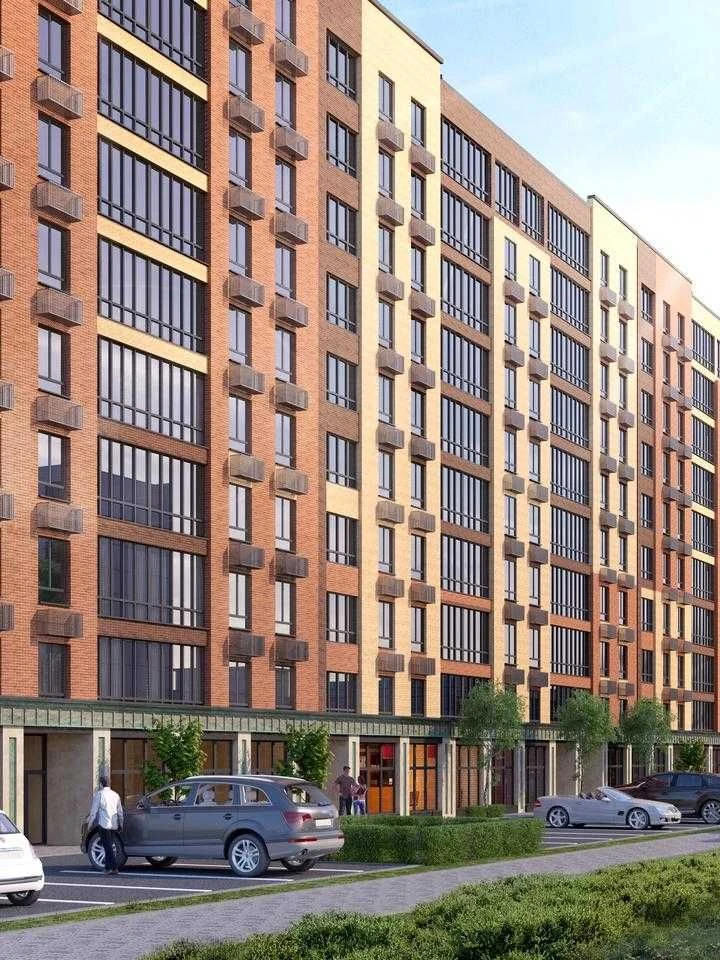 2-комнатная квартира 67 м² с ремонтом, газовым отоплением и