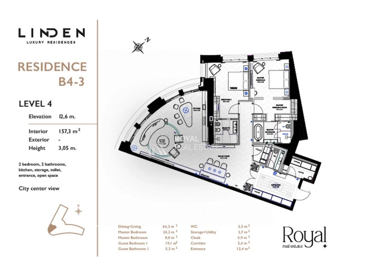 Эксклюзичное предложение: Продажа квартиры в ЖК «Linden Luxury Re