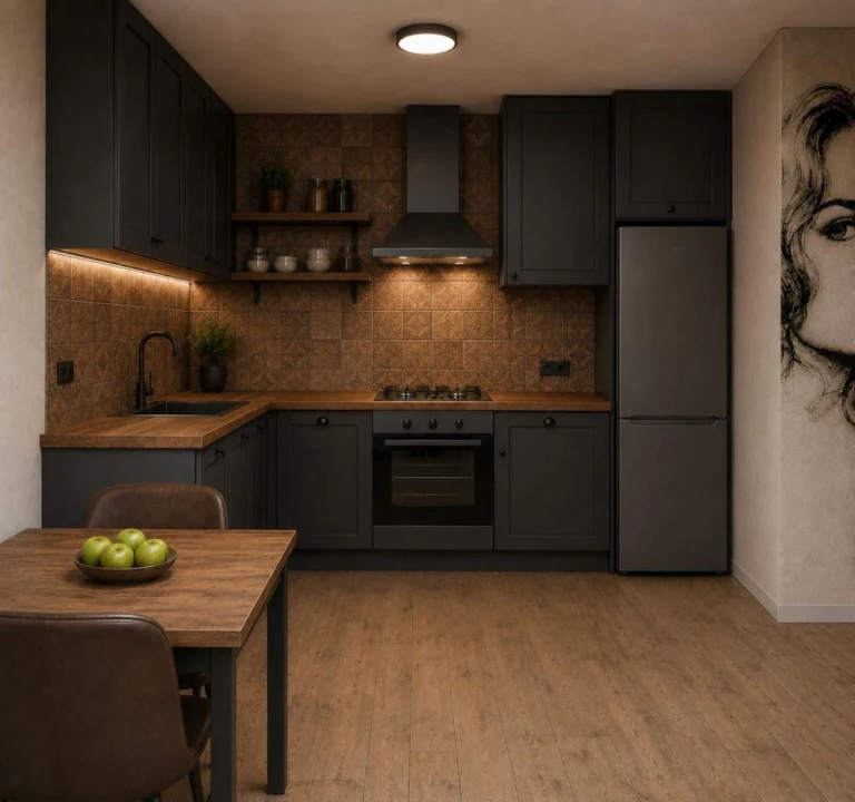 New view 1-bedroom apartment 42 sq m in Warsaw 2 residential complex, Vinohrad,