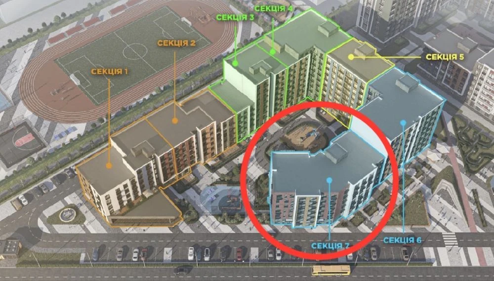Продаж студії на Сахарова, можлива розстрочка без комісії 10 х