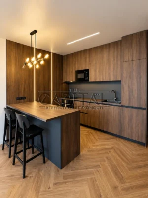 Дизайнерская 1-комнатная квартира 45 м² в ЖК GREAT
