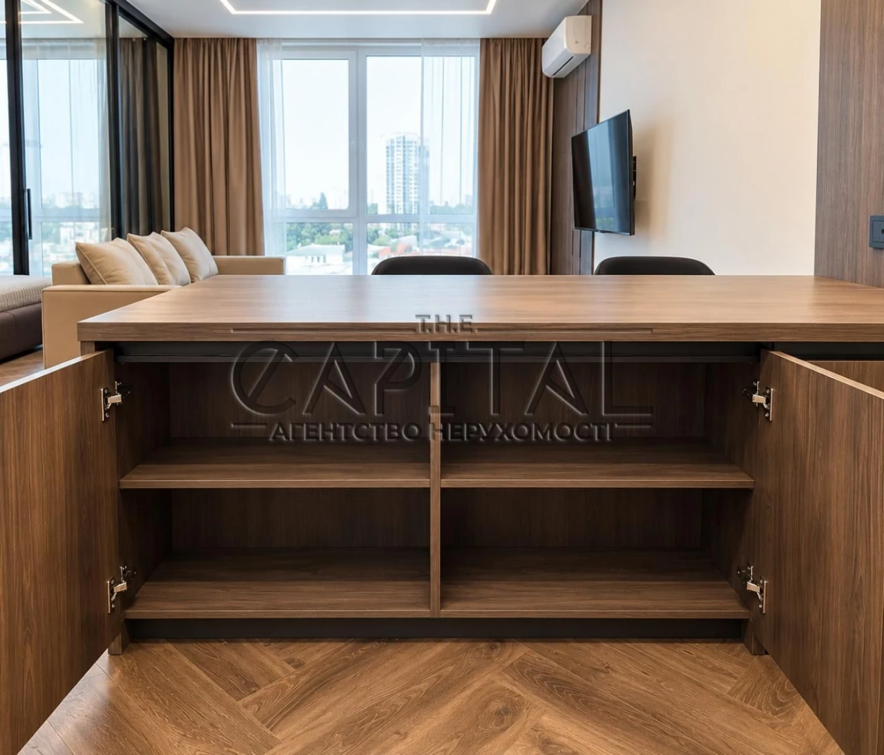 Дизайнерская 1-комнатная квартира 45 м² в ЖК GREAT