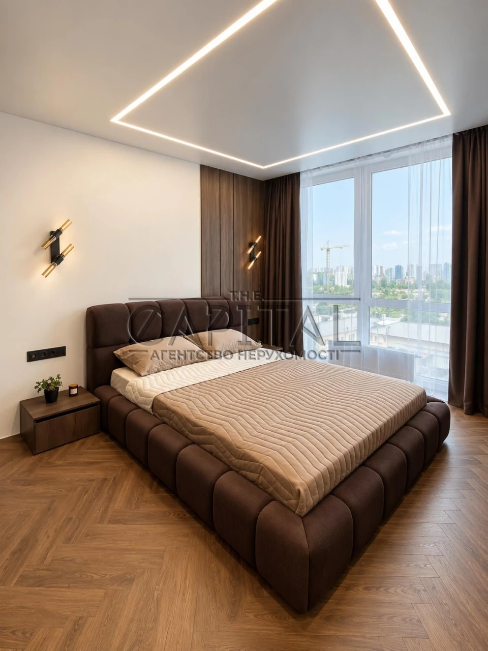 Дизайнерская 1-комнатная квартира 45 м² в ЖК GREAT
