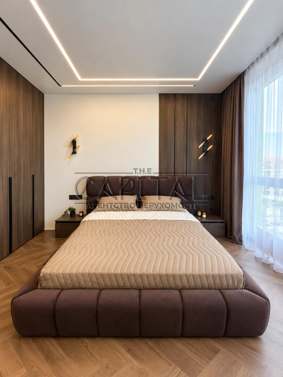 Дизайнерская 1-комнатная квартира 45 м² в ЖК GREAT