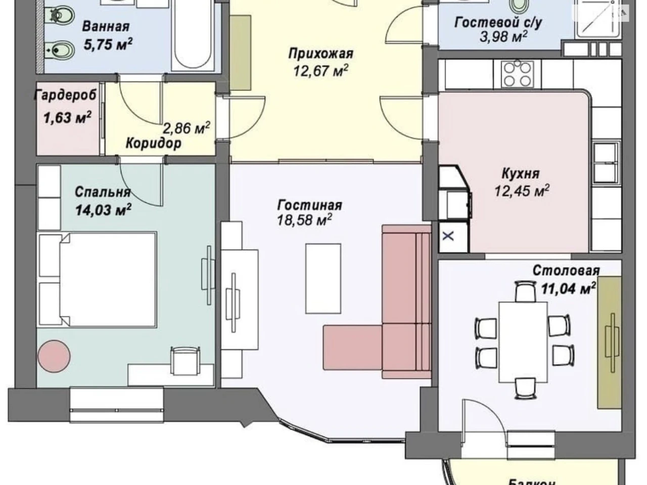 Long-term Rental Apartment Cherpanova Gora