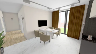 Sale of a 2-room apartment in the "Prostor" residential complex | "VAMBUD" building
