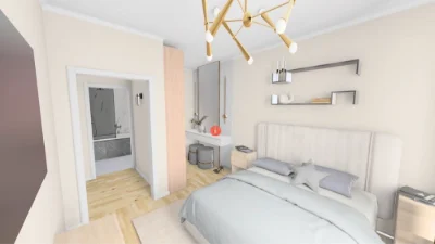 Sale of a 2-room apartment in the "Prostor" residential complex | "VAMBUD" building