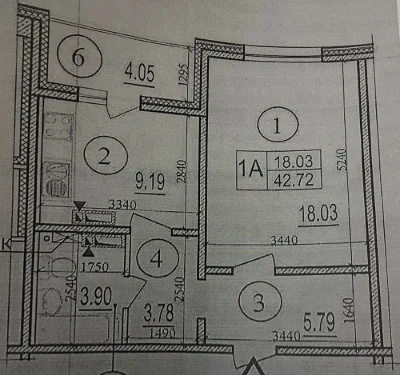 Sale of 1-bedroom apartment in "Kodatska Fortetsya", Patriotyka residential complex, Poznky
