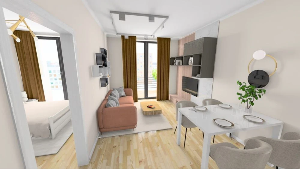 Sale of 1-bedroom apartment in residential complex "Prostir" | Residential building "VAMBUD"