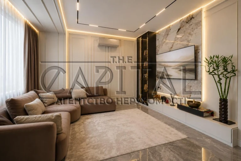 Apartment 1, 87 sq.m with a view of the Dnipro in RiverStone Residence