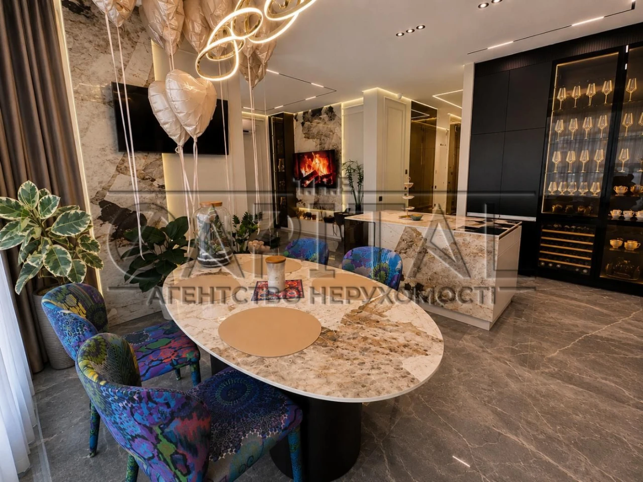 Квартира 1-го поверху, 87 м2 з видом на Дніпро в ЖК RiverStone
