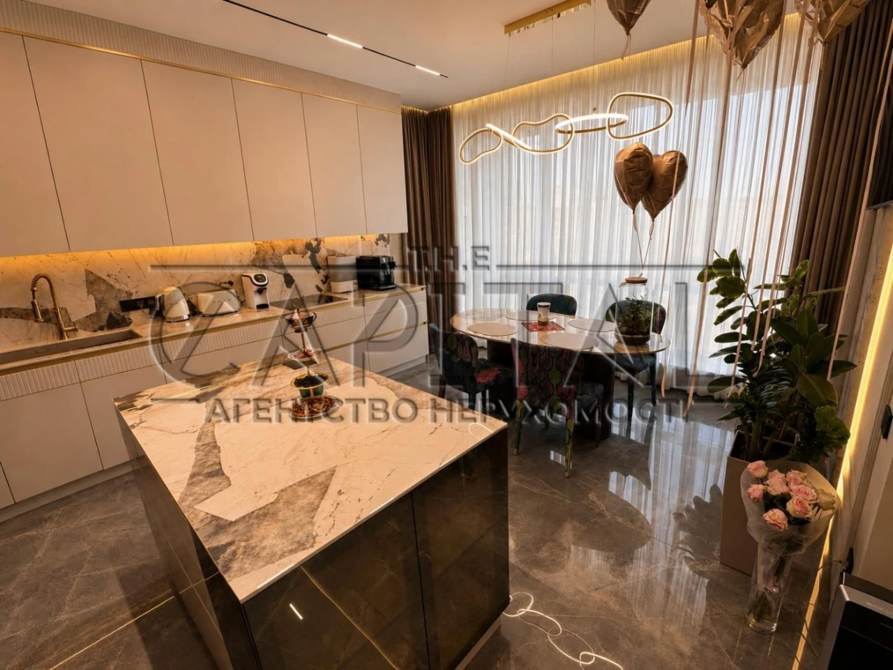 Квартира 1-го поверху, 87 м2 з видом на Дніпро в ЖК RiverStone