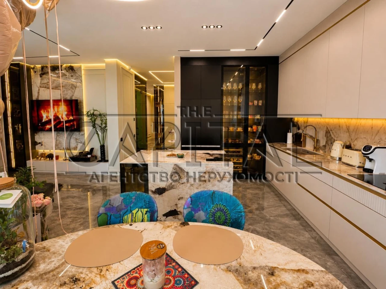 Квартира 1-го поверху, 87 м2 з видом на Дніпро в ЖК RiverStone