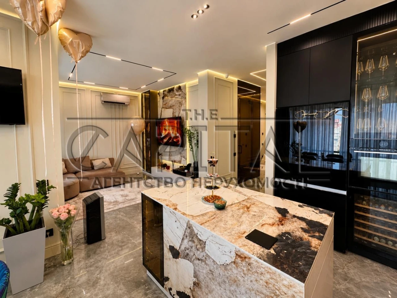 Квартира 1-го поверху, 87 м2 з видом на Дніпро в ЖК RiverStone
