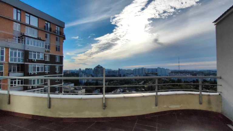 A spacious apartment with a terrace on French Boulevard.