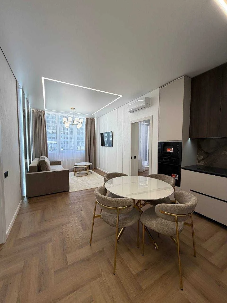 2-room apartment on the 2nd floor in Atmosfera residential complex, Arcadia. Resorts