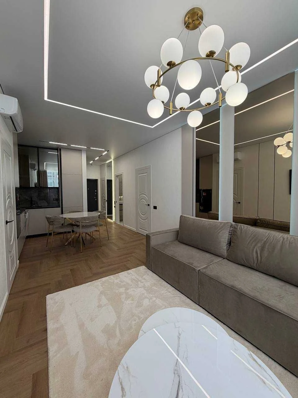 2-room apartment on the 2nd floor in Atmosfera residential complex, Arcadia. Resorts