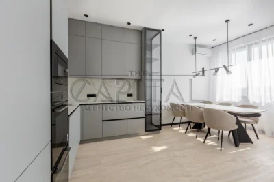 Просторная стильная квартира 2-комнатная, 107 м2, в ЖК Edelweiss House