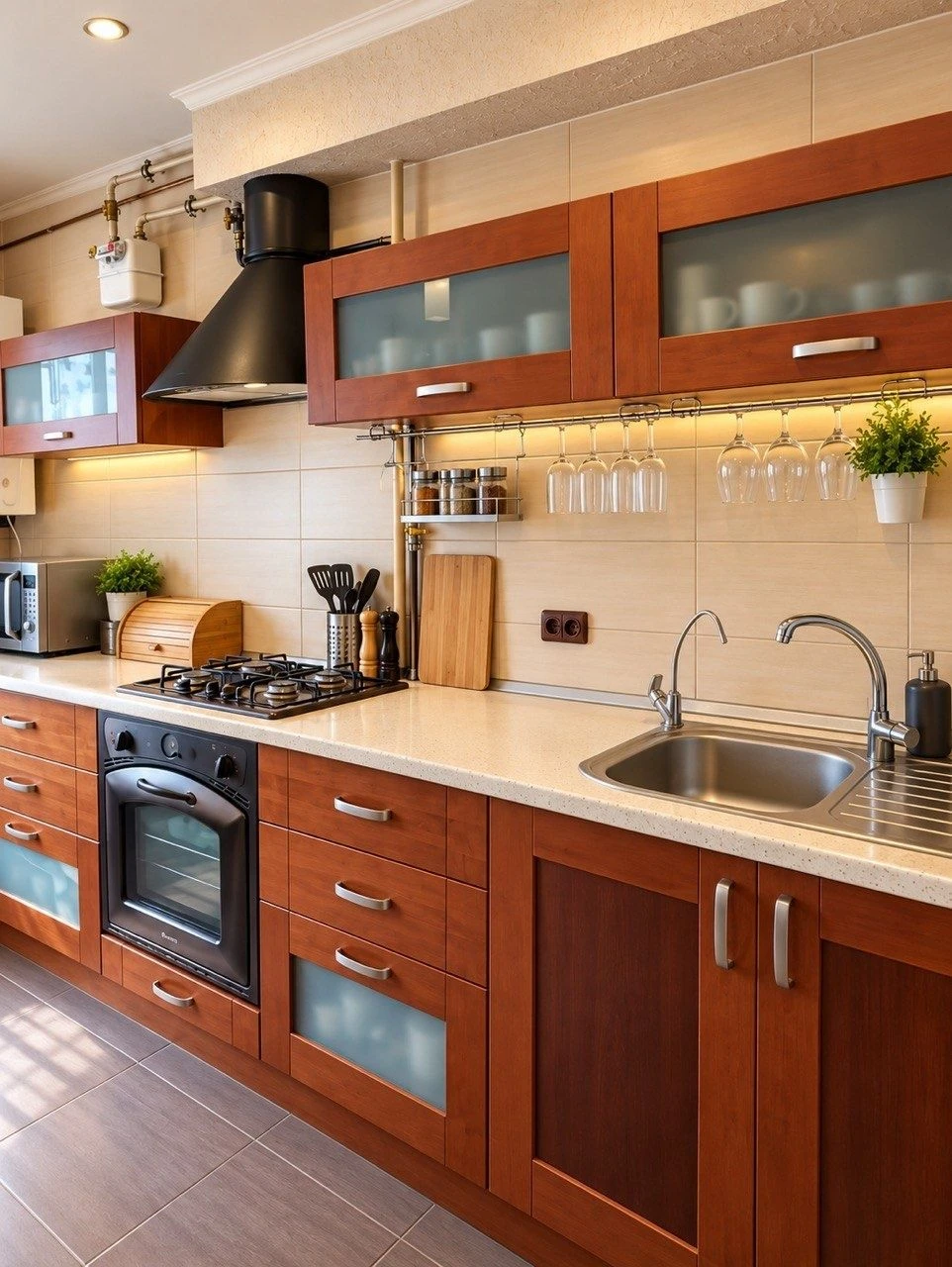 Sale of a spacious 4-bedroom apartment with autonomous heating