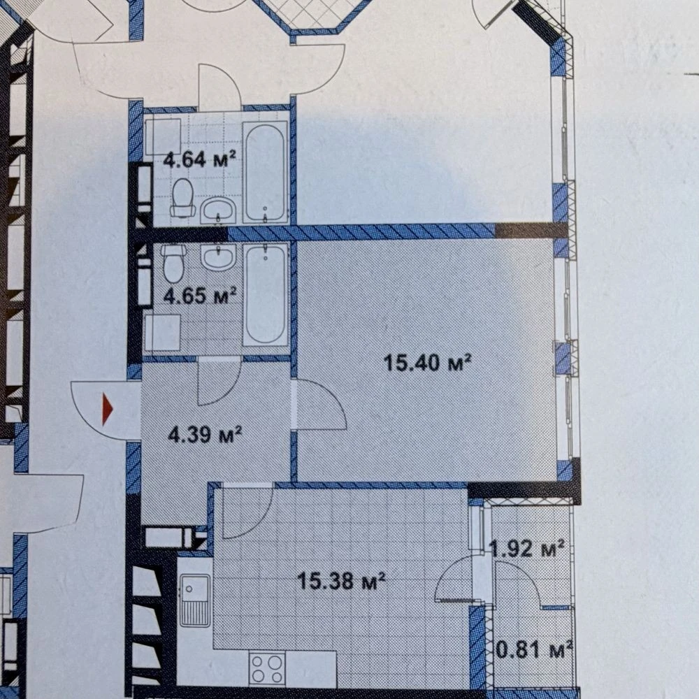 Sale of a 1-bedroom apartment in ЖК Причал 8