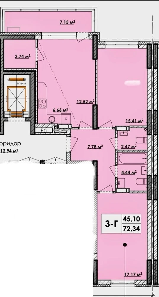 Apartments. Apartment in a new ECO complex.