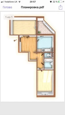 Selling 2-room apartment in the ЖК Милославичі. Owner. No commission.