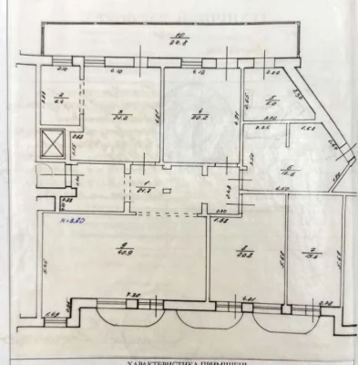 I will sell an elite apartment of 196 m² in the heart of Kharkiv | st.